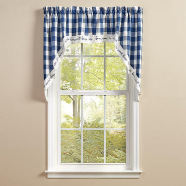Wicklow Home Swags - China Blue 72x36 Park Designs - The Fox Decor
